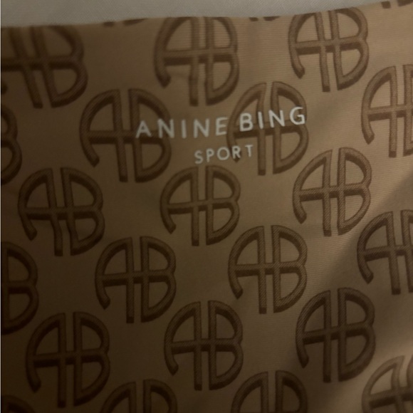 Anine Bing Sport Logo Leggings - Picture 2 of 3